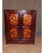 VINTAGE ANTIQUE HAND PAINTED CHINESE CABINET - €644,97 EUR