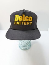 Vintage NWOT Delco Battery Hat Snapback Cap Deadstock K Products Made In... - $24.75