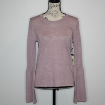 Max Studio Women&#39;s Bell Sleeve Merino Wool Sweater Top size M NWT - £37.49 GBP