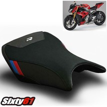 BMW S1000R Seat Cover 2014-2015 2017-2020 Luimoto Suede White Logo - £127.88 GBP