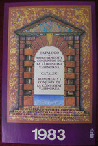 Original Poster Spain Valenciana Monuments Culture 1983 - £34.84 GBP