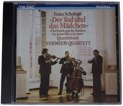 Schubert / Vermeer Quartet Der Tod Und Das Madchen / Quartettsatz Cd 1984 Teldec - £14.00 GBP