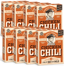 Carroll Shelby&#39;S White Chicken Chili Kit 3 Ounce (Pack of 8) - £29.67 GBP