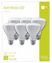 Reflector Floodlight Bulb,  LED BR30 9W 6-Pack/Box - GE Lighting 38621 - $380.12 MXN