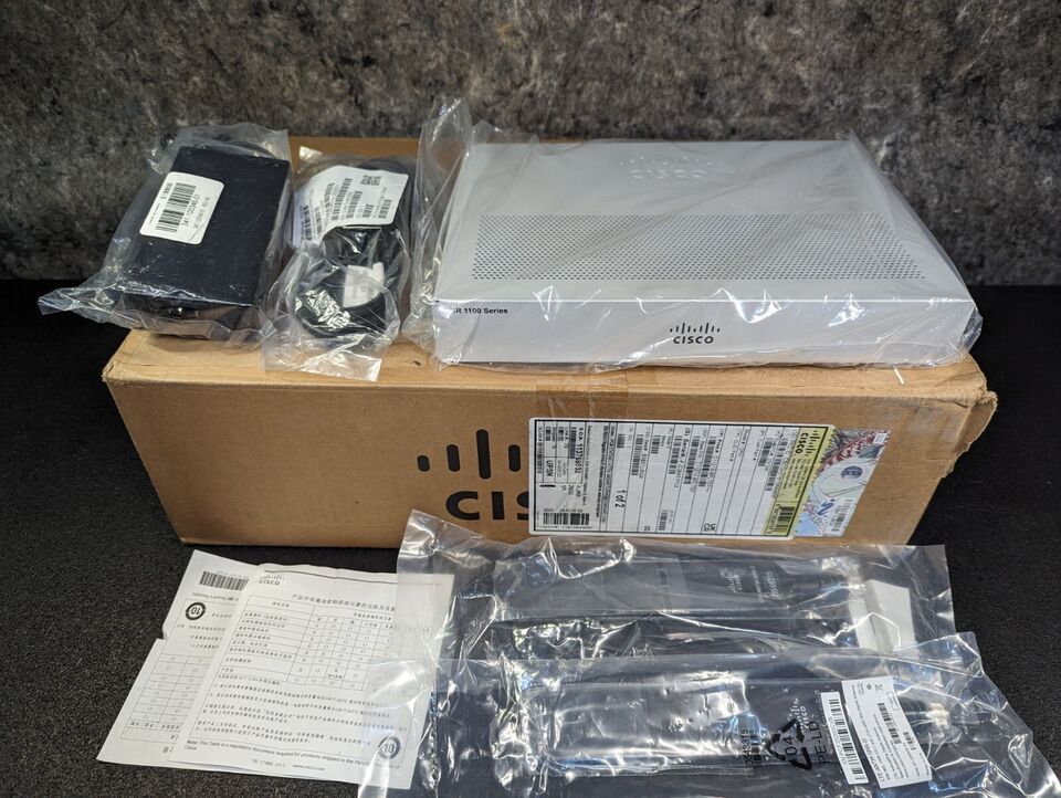 CISCO C1121X-8PLTEP V01 ISR 1100 DUAL 8P SMS GPS SFP INTEGRATED SERVICES ROUTER - $339.99