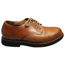 Dockers Oxford Dress Shoes Mens 8M Brown Black Leather Low Top Lace Up 0... - $34.35
