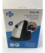 R-Go Rgohelawl HE Mouse Ergo Lg Hand 185mm+ Right Handed Wi - £66.03 GBP