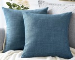 Set Of Two Decorative Square Pillowcases And Cushion Covers (20 X 20 Inc... - £35.35 GBP