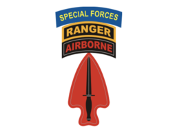 4&quot; army special forces ranger airborne  bumper sticker decal usa made - £21.57 GBP