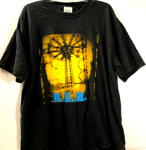 R.E.M. Vintage 1995 Monster World Tour Concert Black Nice Man 2-Sided T-Shirt XL - £209.87 GBP