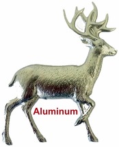 Solid Aluminum Stampings Deer Bucks Doe Fawns Antlers Hunting .020&quot; Thic... - £33.34 GBP