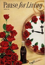 Coca Cola Pause for Living Magazine Winter 1955 Christmas is a lot of Th... - $131.20 MXN