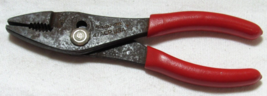 Snap On 47ACP Usa Slip Joint Pliers Red - £27.21 GBP