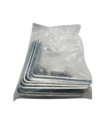 Everbilt 8 in Corner Brace Zinc Plated Steel Reinforcing Bracket Pack of 12 - $31.46