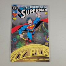 Adventures of Superman Comic Book #505 Foil Cover Oct 1993 DC - $7.96