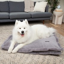 Pet Gear Large Pillow Pet Bed With Removable &amp; Washable Cover For Dogs (Light Gr - $77.99