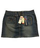 QUICKSILVER Roxy Vintage Denim Mini Skirt Size 5 UNIQUE -New W/Tags (See... - €37,69 EUR