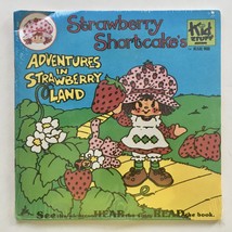Strawberry Shortcake&#39;s Adventures In Strawberry Land SEALED 7&#39; Vinyl Record/Book - £51.68 GBP