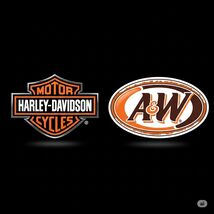 Harley Davidson Motorcycle  Metal Sign 8x12in  Garage  A&amp;W Root Beer 15 - $24.74