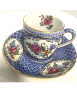 Vintage Booths Silicon China Empire 653651 Teacup &amp; Saucer England  - $16.93 CAD