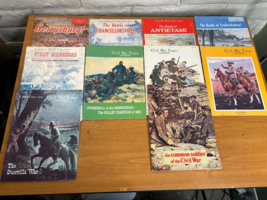 10 Civil War Times Magazines - 5 Battle Mags 1 Special Issue 4 Regular 1960s 70s - £26.40 GBP