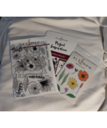 Altenew Happy Bloom Stamps Set Dies Cling Cardmaking Crafts Arts Never B... - $418.84 MXN