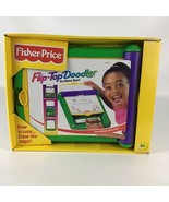 Fisher Price Flip Top Doodler Dry Marker Board Draw In Color Erase Vinta... - £27.57 GBP