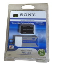 Sony Memory Stick PRO Duo MSX-M2GS 2GB Magic Gate Memory Card (Factory S... - €24,56 EUR