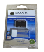 Sony Memory Stick PRO Duo MSX-M2GS 2GB Magic Gate Memory Card (Factory S... - $528.81 MXN