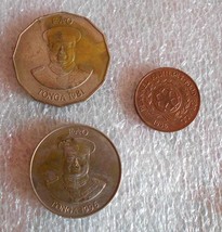 Tonga - Lot of 3 Coins, Rare Old Foreign Money for Gift, Collection, or Crafts - £17.26 GBP