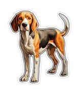 Foxhound Sticker 4 Inch Waterproof Vinyl Decal Durable Black - €7,89 EUR