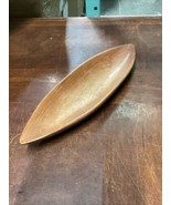 Vintage 18” Teak Monkey Pod Hawaiian Wood Bowl - $282.06 MXN