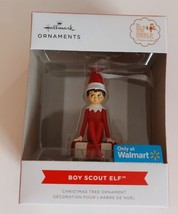 Hallmark 2022 Elf On The Shelf BOY SCOUT ELF Tree Ornament Walmart Exclu... - $12.58