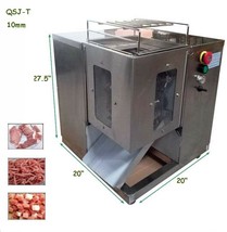 Updated110V QSJ-T Shredded Meat Cutting Machine Grinder 10mmBlade w/Doub... - $1,512.31