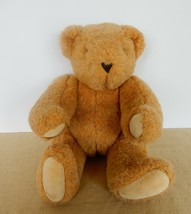 Vtg 1994 Vermont Teddy Bear Co. plush brown classic jointed 15&quot; stuffed animal - £15.72 GBP