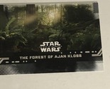 Star Wars Rise Of Skywalker Trading Card #93 Forest Of Ajan Kloss - $1.97