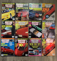1991 Motor Trend Magazine Lot Full Complete Year Jan-Dec Automotive 1-12 Set - £34.60 GBP