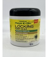 Jamaican Mango &amp; Lime Locking Firm Wax Resistant Formula Extra Hold 6 oz - $6.29