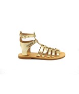 Handmade leather classic sandals unisex confort gift for her - $80.00