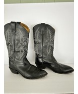 Men’s ? Vintage Tony Lama Black Boots, Need Soles Replaced. - $559.52 MXN