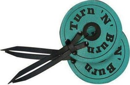 Turn &#39;N&#39; Burn Teal Leather Bit Guards - $149.00