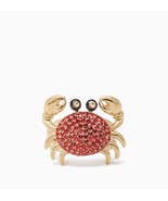 Kate Spade New York Shore Thing Pave Crab Ring Size 7 w/ KS Dust Bag - $68.37 CAD