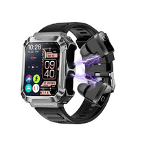 T93 Smart Watch 3 in 1 TWS Earphones 4GB Large Memory - $216.00