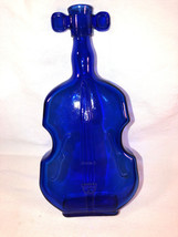 Vintage Cobalt Blue Glass Cello Number 5 Mint - £10.15 GBP