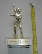 Lot Of 5 Girls Softball Baseball Trophy - £17.57 GBP