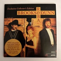 REBA, Brooks &amp; Dunn Exclusive Collector&#39;s Edition Country PROMO CD - £7.58 GBP