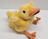 Folkmanis Duckling Hand Puppet Realistic Yellow Plush Duck Full Body Easter - £12.30 GBP