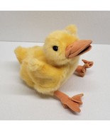 Folkmanis Duckling Hand Puppet Realistic Yellow Plush Duck Full Body Easter - £12.31 GBP