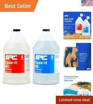 Beginner-Friendly 2-Gallon SPRESIN Epoxy Resin - UV-Resistant &amp; Self-Lev... - $184.57