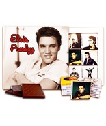 NEW! DA CHOCOLATE Souvenir Elvis Presley - 9 PIECES W PHOTOS AND PHRASES - £10.22 GBP